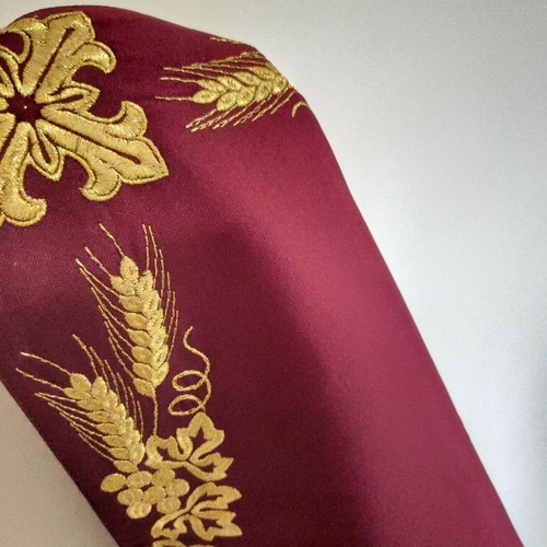Orthodox Church Eileiton Two-way Embroidered Spikelet Gabardine 27,5х27,5" - Picture 6 of 7
