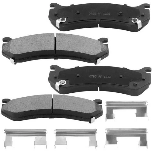 Wagner Front Ceramic Brake Pads For Avalanche Silverado Savana GMC Sierra Yukon - Imagem 2 de 4