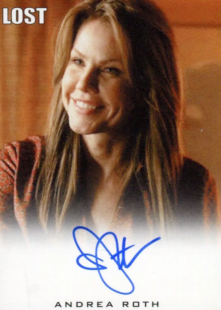 Lost Seasons 1-5 Andrea Roth as Harper Stanhope Autograph Card | eBay