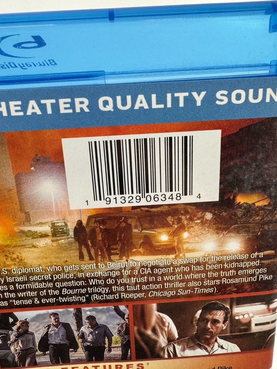 Beirut.Blu-ray 2018 Rosamund Pike Jon Hamm International War