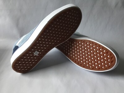 VANS COMFYCUSH OLD SKOOL TERRY NAVY/BLUE 9.5 men | eBay