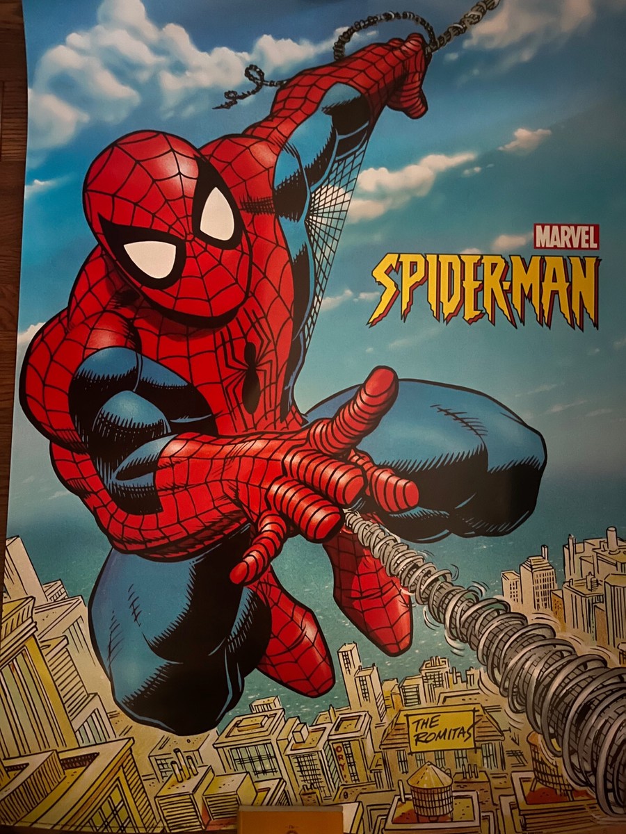 スパイダーマン　フェルトポスター 楽天市場】スパイダーマン Protector of the city ポスター 軽量アルミ