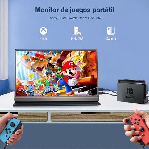 15,6 Zoll Monitor Uberfect Portable Tragbarer Monitor HDMI USB C Mobiler Monitor - Bild 5 von 7