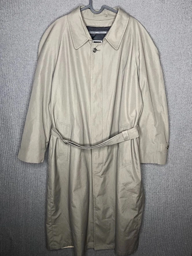 Trench coat homme Christian Dior 42R beige boutonné décontracté vintage classique 