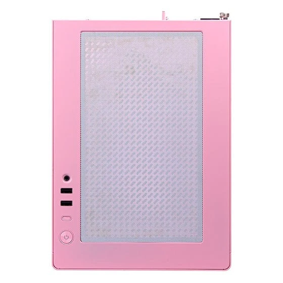 Silverstone SST-SG16P (Pink) Mini-ITX Steel Cube Chassis - Image 2 of 4