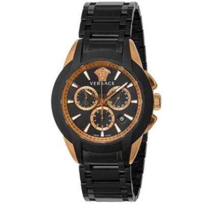 Versace Character VEM800418 Chronograph Quartz Men's Watch New +