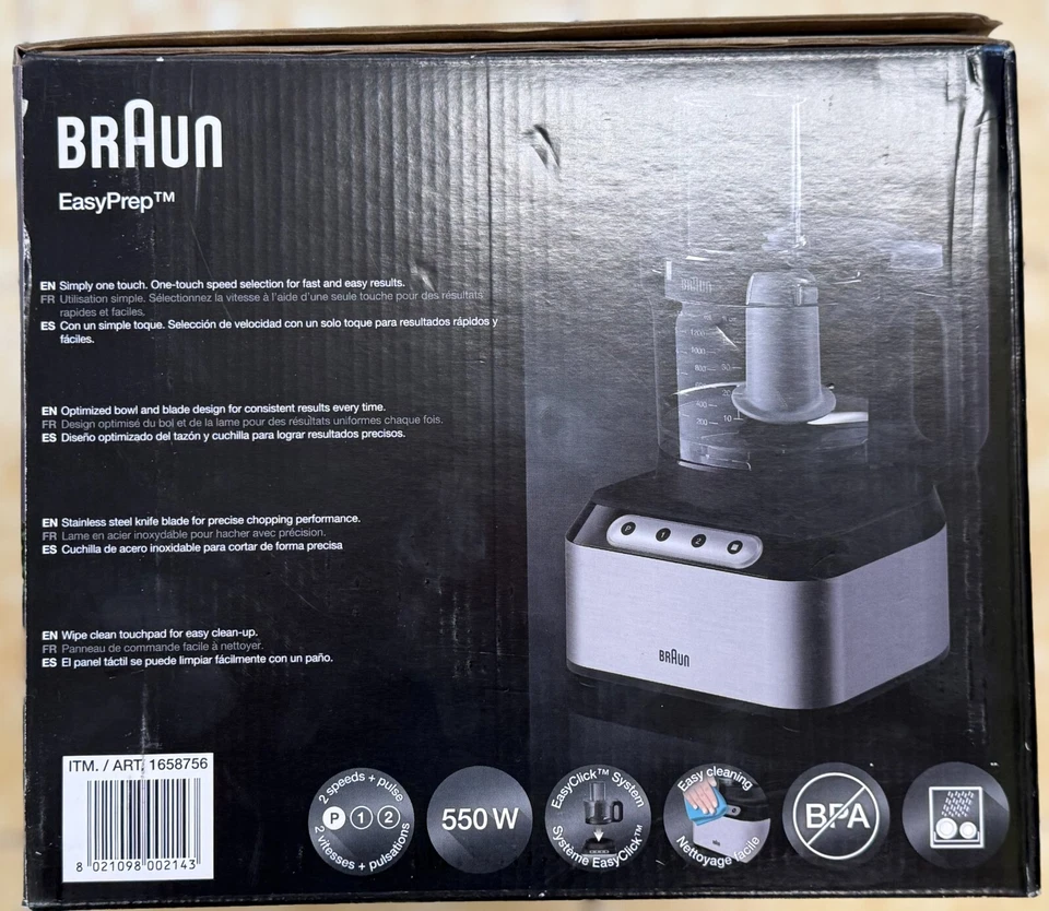 Braun Easy Prep Food Processor - Image 4 of 4