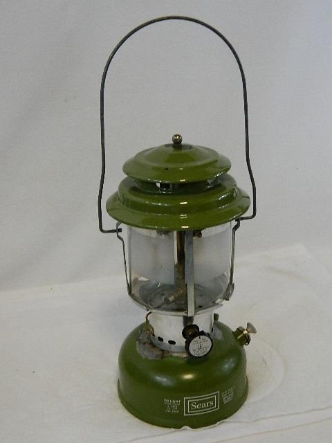 Vintage Sears / Coleman 72325 Two Mantle Avocado Green Vintage Sears / Coleman 72325 Two Mantle Avocado Green