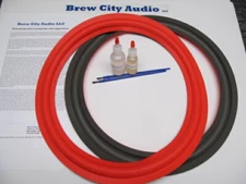 Cerwin Vega 15" Speaker Foam Surround Repair Kit AT15 LS others Angle (pair)