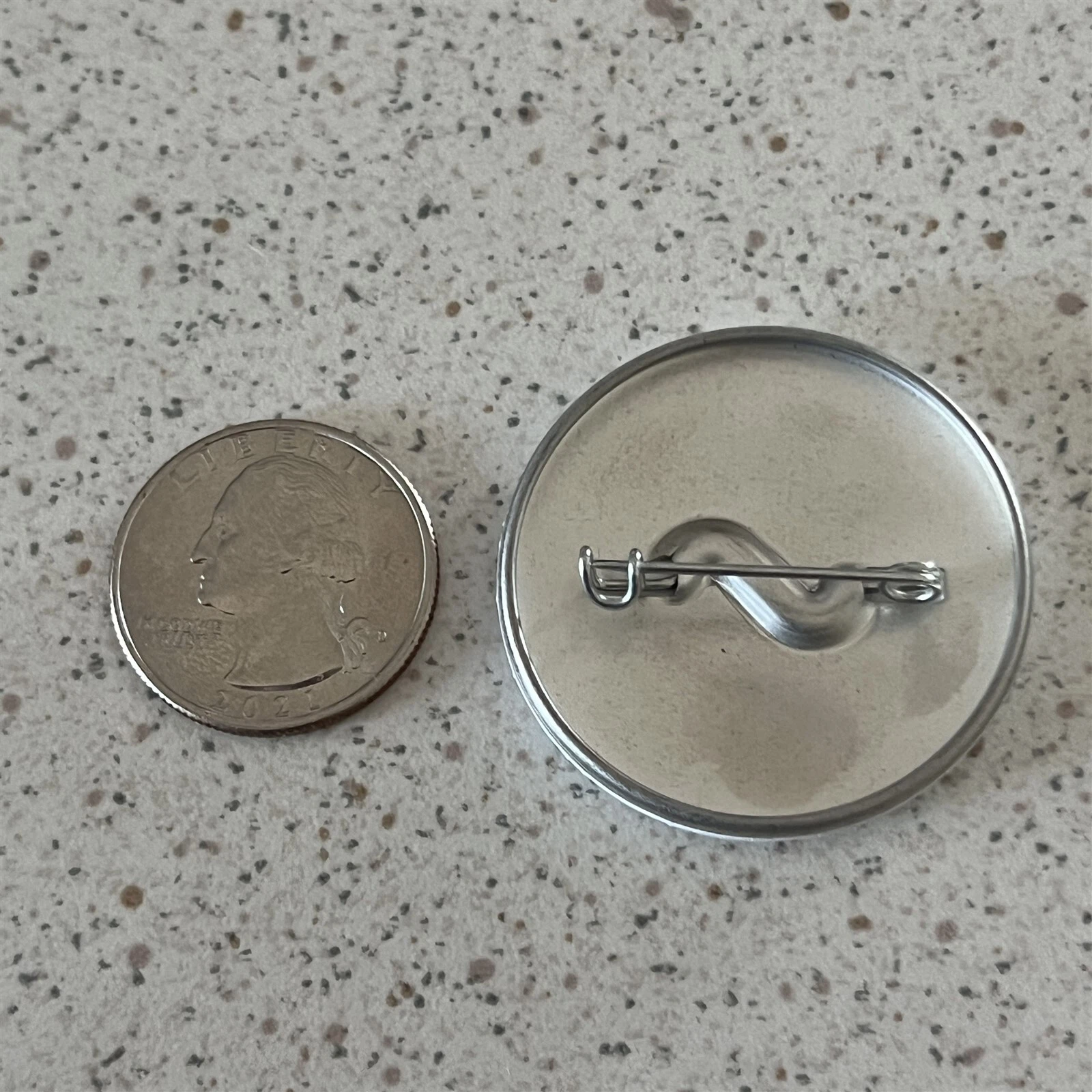 smartwool logo promotional pinback button 