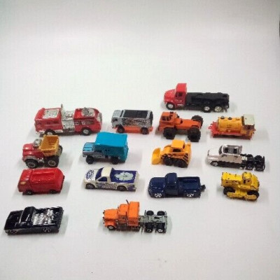 Vintage Die-Cast Machines Ertle,Maistro, Kidco, Boley, Yatming, plus, Lot of 15