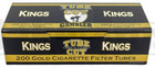 Gambler Gold Light TUBE CUT King Size 10 Boxes 200 Tubes Fast