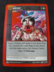 Gluttony #48 MetaZoo Cryptid Nation 1st Edition