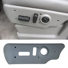 Power Seat Switch Bezel Trim Panel Gray Driver Side For Chevy GMC Escalade
