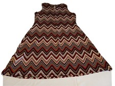 RN Studio by Ronnie Nicole size M. multicolor geometric dress. 36" long.