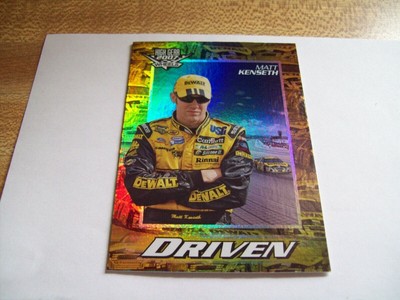 MATT KENSETH DEWALT 2007 INSERT DR8 DRIVEN WHEELS HIGH GEAR DR 8 /27 NASCAR HOF