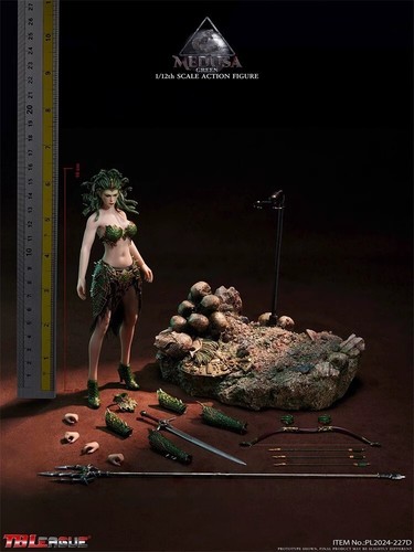 TBLeague PL2024-227D 1/12 Medusa Normal Ver. Model 6''Female Action Figure Toy - Picture 4 of 6