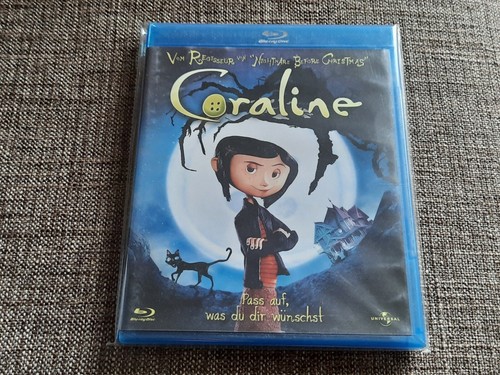 CORALINE 2009 deutsche Blu-Ray Laika Animation Zeichentrick - Bild 1 von 2