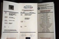 CRISOBERILLO CANGIANTE 3.11 CARATI CERTIFICATO CISGEM MILANO