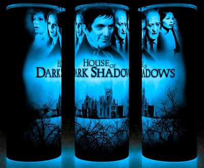 Glow in the Dark House of Dark Shadows  70s Cup Mug Tumbler 20oz