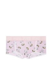 Victoria's Secret PINK Logo Boyshort Panty Pink Floral