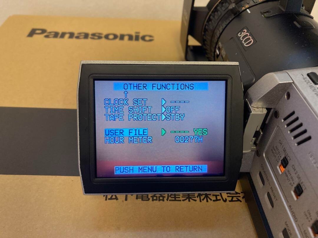 Panasonic AG-DVX100A Camcorder - Black for sale online | eBay