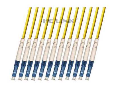 120M LC-LC Outdoor Armored Singlemode 12 Strands Fiber Cable Patch Cord