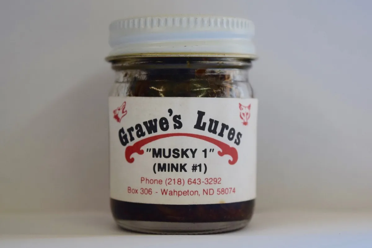 Grawe's Lures MInk #1 Musky 1 1 oz Lure Bait Trap Trapping