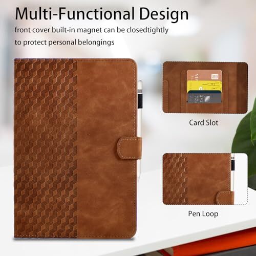 Case for Samsung Galaxy Tab A9 Plus 11 Samsung Galaxy Tab A9 Plus 11" Brown - Picture 6 of 8