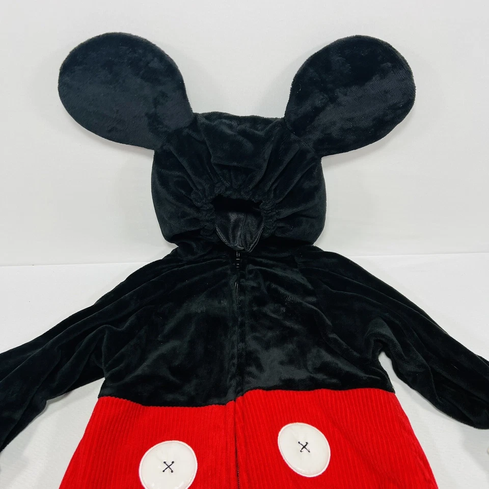 RARE Disney Mickey Mouse Dress up Halloween Costume 18-24 Months Pretend Play - Image 4 of 4