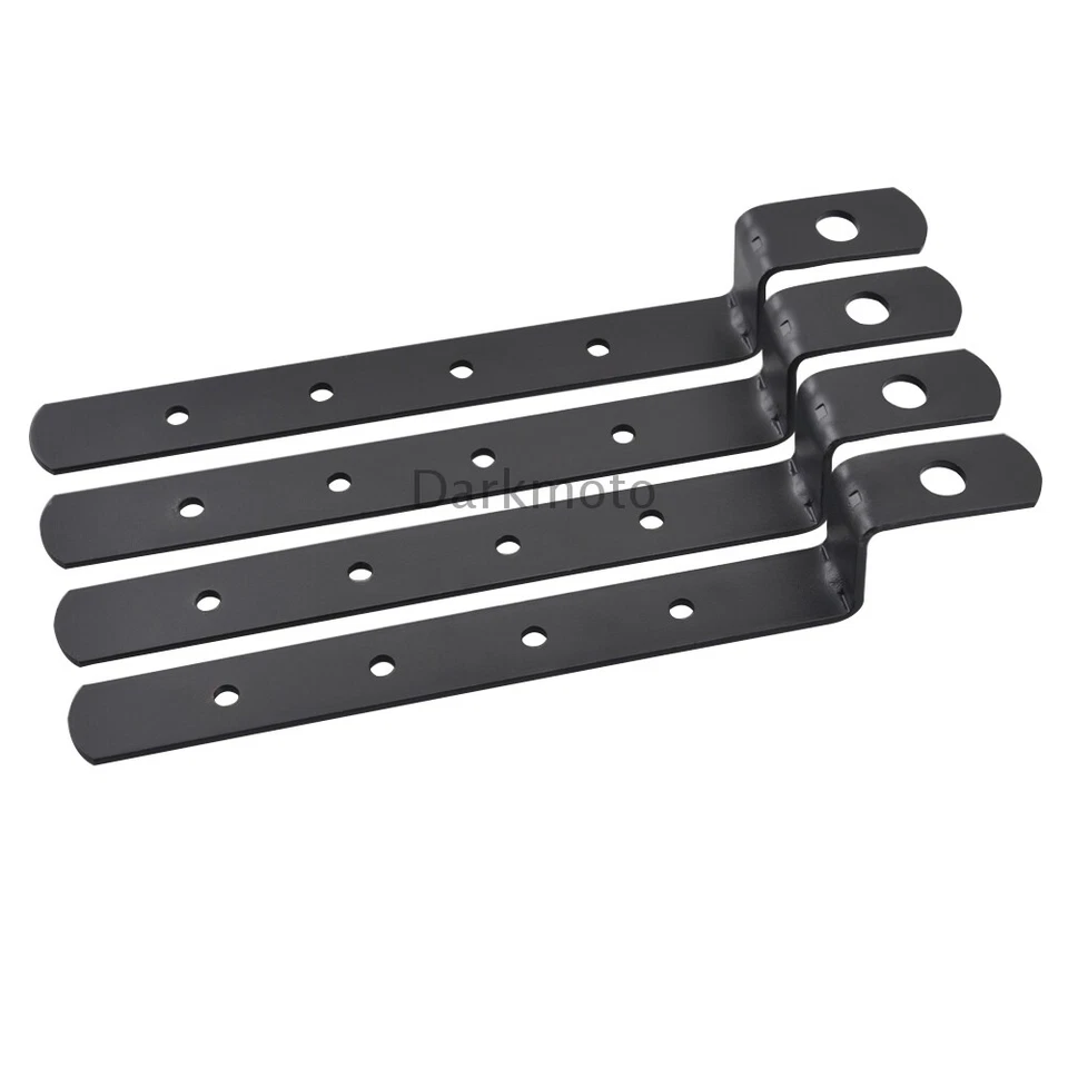 Motorcycle Saddlebag Hard Saddle Bag Mount Brackets Universal For Honda Shadow - Image 3 of 4