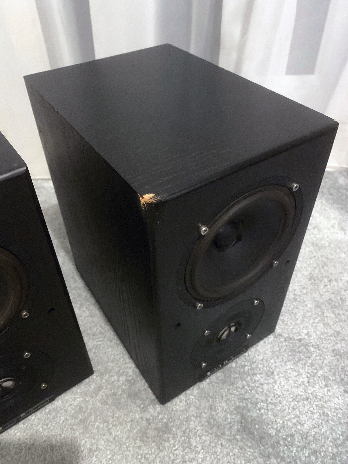 Timpani One Hand built biwired vintage bookshelf speakers eBay