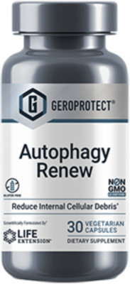 TAKEOFF $6 NOW! TWO PACK SALE Life Extension Geroprotect Autophagy Renew 30 caps