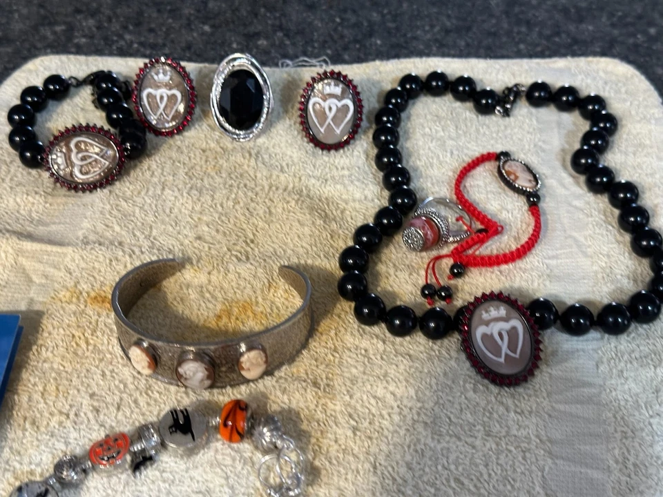 Lote Mixto Joyería HSN Disney Amedeo Camafeos Collar Pulsera Pendientes Anillo Foto 3 de 4