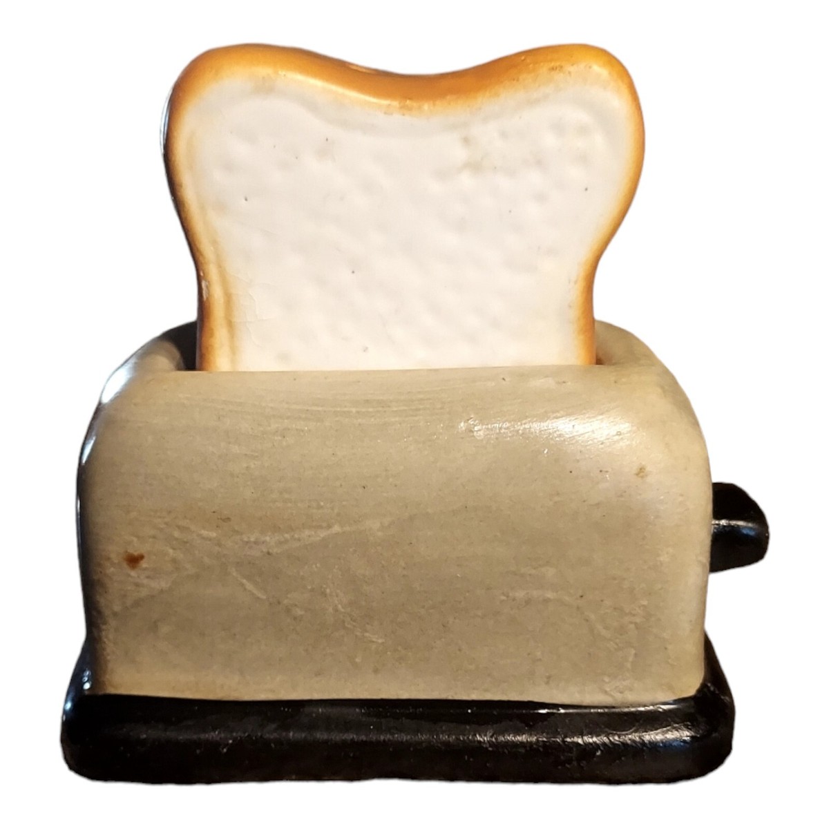 vintage*【HOVIS】Solt & pepper ・ トーストラック Vintage Ceramic Bread in Toaster Salt and Pepper Kitschy