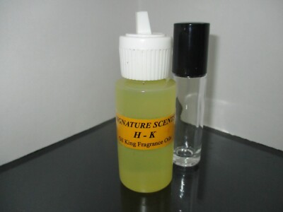 1oz. POPULAR LONG LASTING FRAGRANCE OIL SCENTS  '' H '' for LOTIONS and ROLL-ONS.