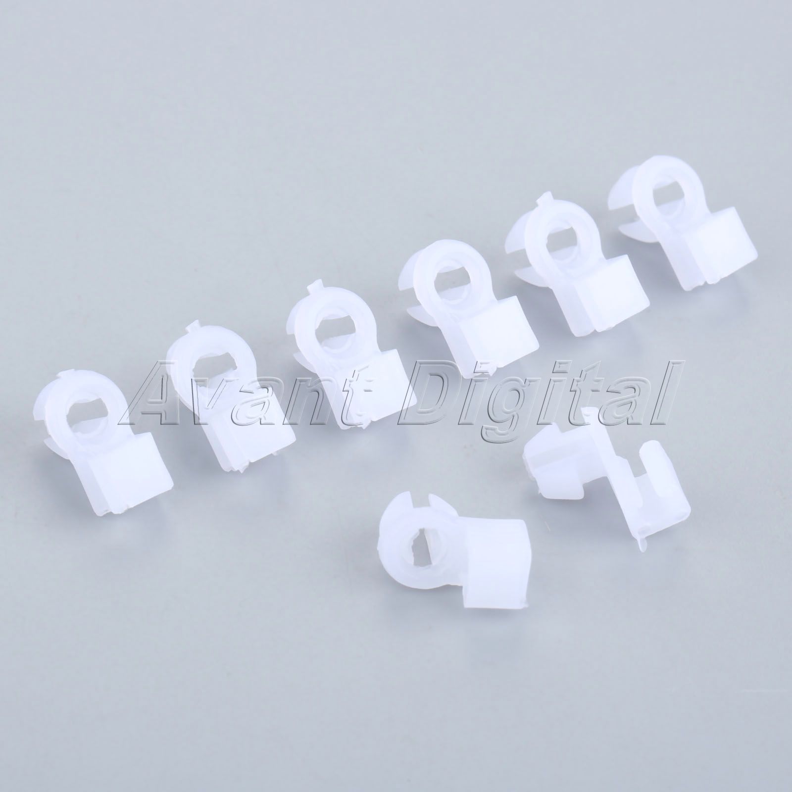 100PC Car Door Lock Rod Clips M03 PushType Bumper Retainer Clip
