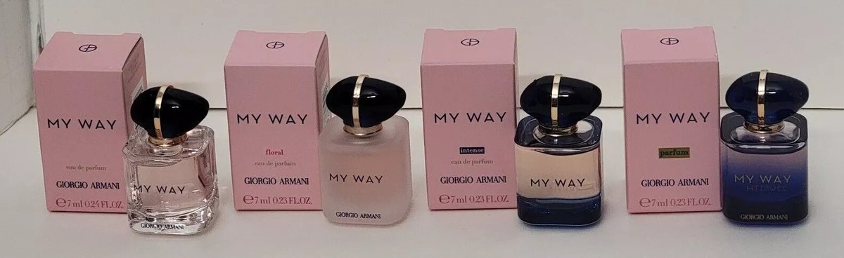 MY WAY Giorgio Armani Parfum MINIATURE Splash Bottle 7ml NIB