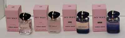 MY WAY Giorgio Armani Parfum MINIATURE Splash Bottle 7ml NIB