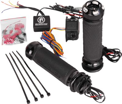 Performance Machine Contrast Cable Plug & Play Apex Heated Grips