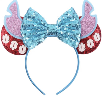 Lilo and Stitch Minnie Mouse Ears- Disneyland- HANDMADE, Lilo & Stitch Mickey