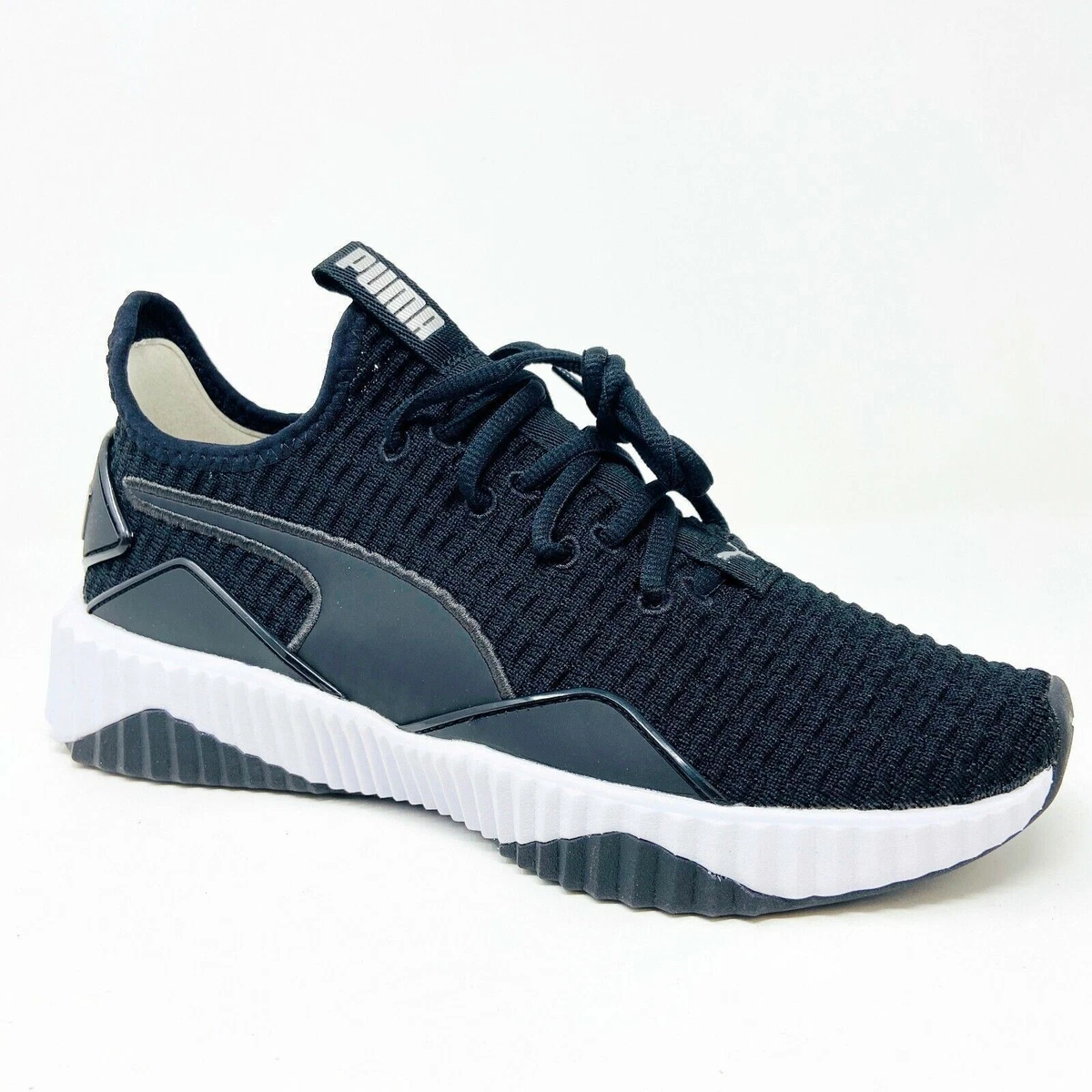 Puma Defy Black White Womens Size 6 Trainer Running Sneakers
