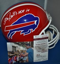 ANDRE REED AUTOGRAPHED FULL SIZE REPLICA HELMET BUFFALO BILLS HOF 2014 JSA