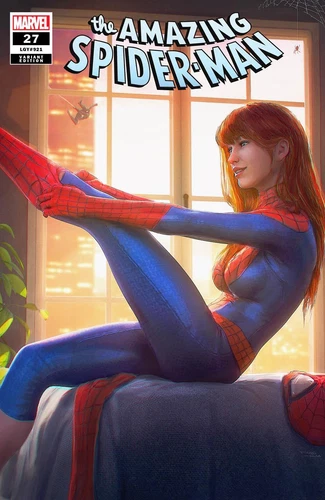 AMAZING SPIDER-MAN #27 (TIAGO DA SILVA EXCLUSIVE VARIANT) COMIC BOOK ~ Marvel