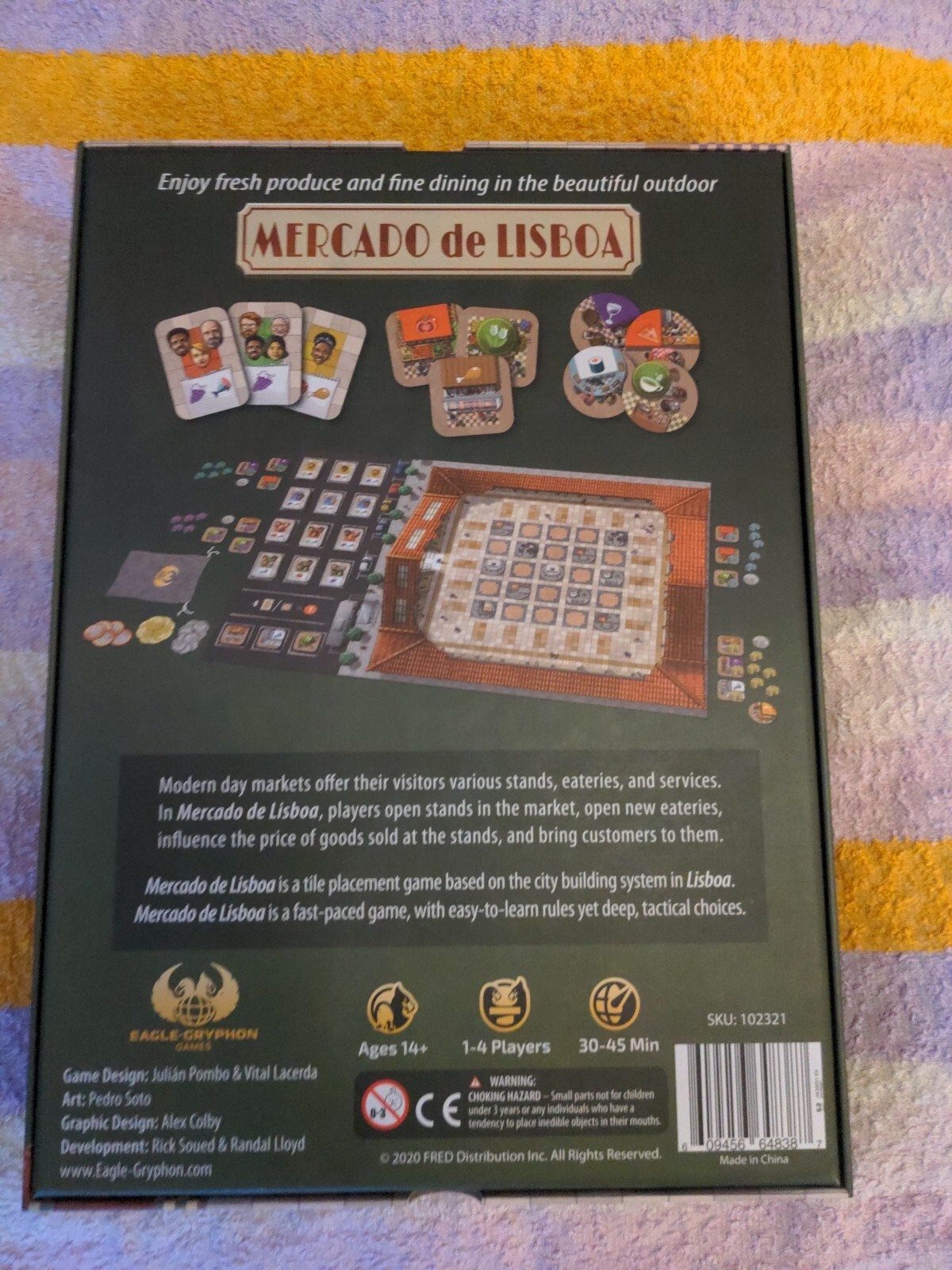 MERCADO DE LISBOA EagleGryphon Games Englisch Kickstarter Version eBay