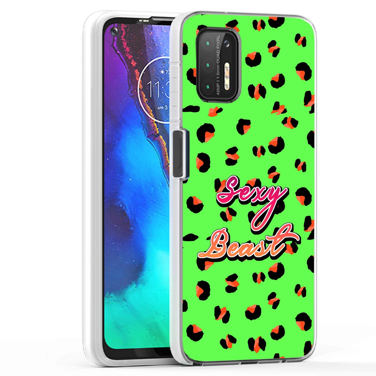 Sexy Animal Fur Print Phone Case for Motorola Moto G Stylus 2021