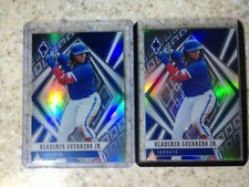 Lot (2) VLADIMIR GUERRERO JR. SILVER PRIZM 2021 Chronicles Holo PHOENIX #5