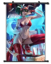 Various sizes Hot Anime Poster Kiriko Home Decor Wall Scroll Painting