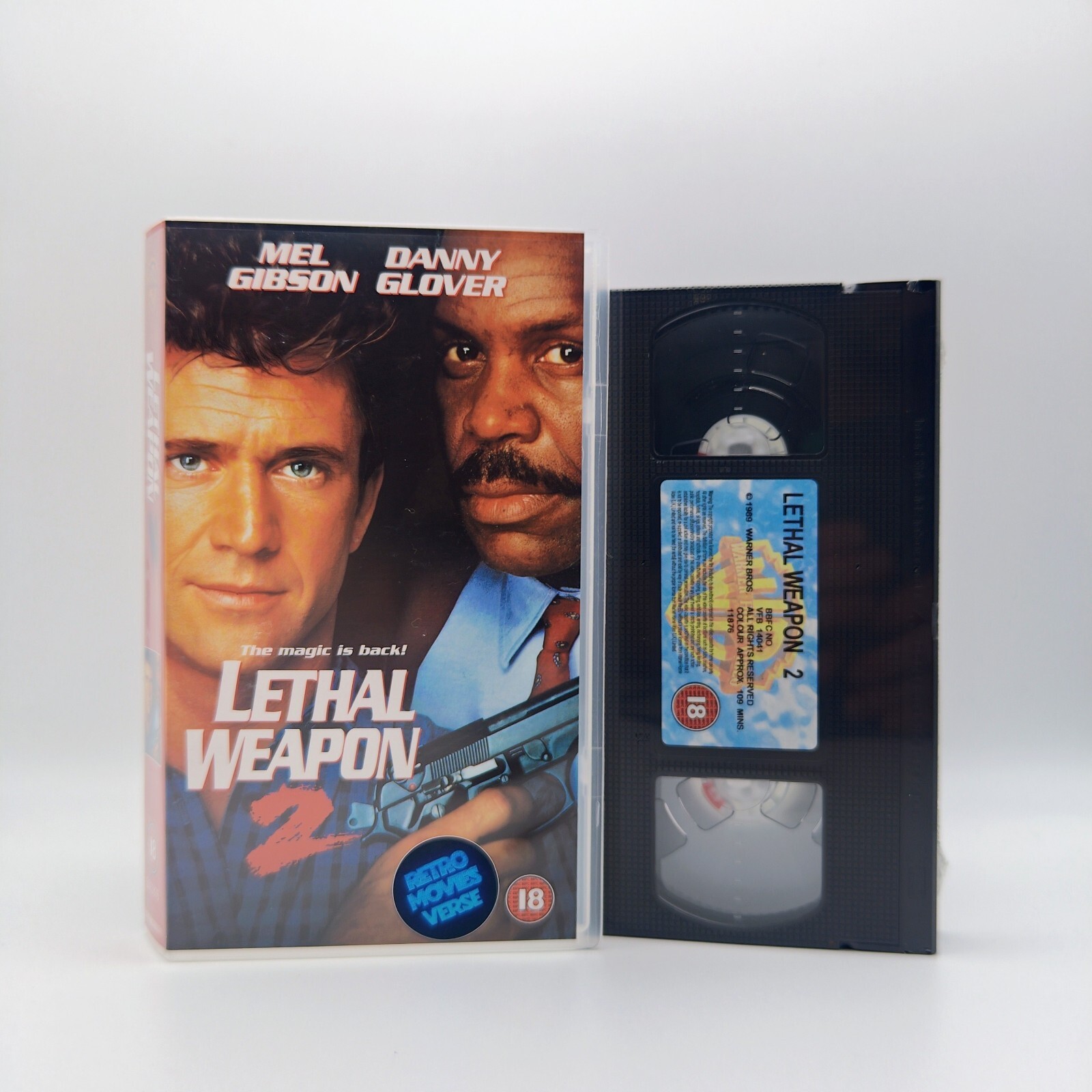 Lethal Weapon 2 VHS New and Sealed Video Tape Mel Gibson, Danny Glover (1989)
