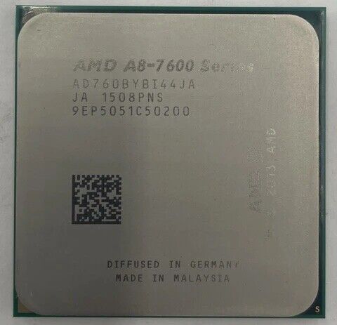 AMD A8-Series A8 PRO-7600B Desktop CPU Processor, Socket FM2+ - AD760BYBI44JA - Picture 1 of 2